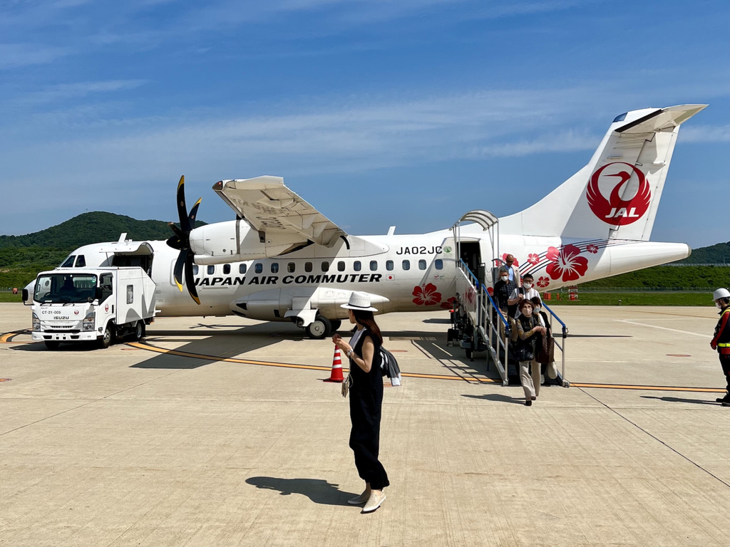 [飛行記錄] 日本航空 JL3433：出雲IZO✈隱岐OKI ATR42 島根縣內的飛行 - 旅行研究筆記